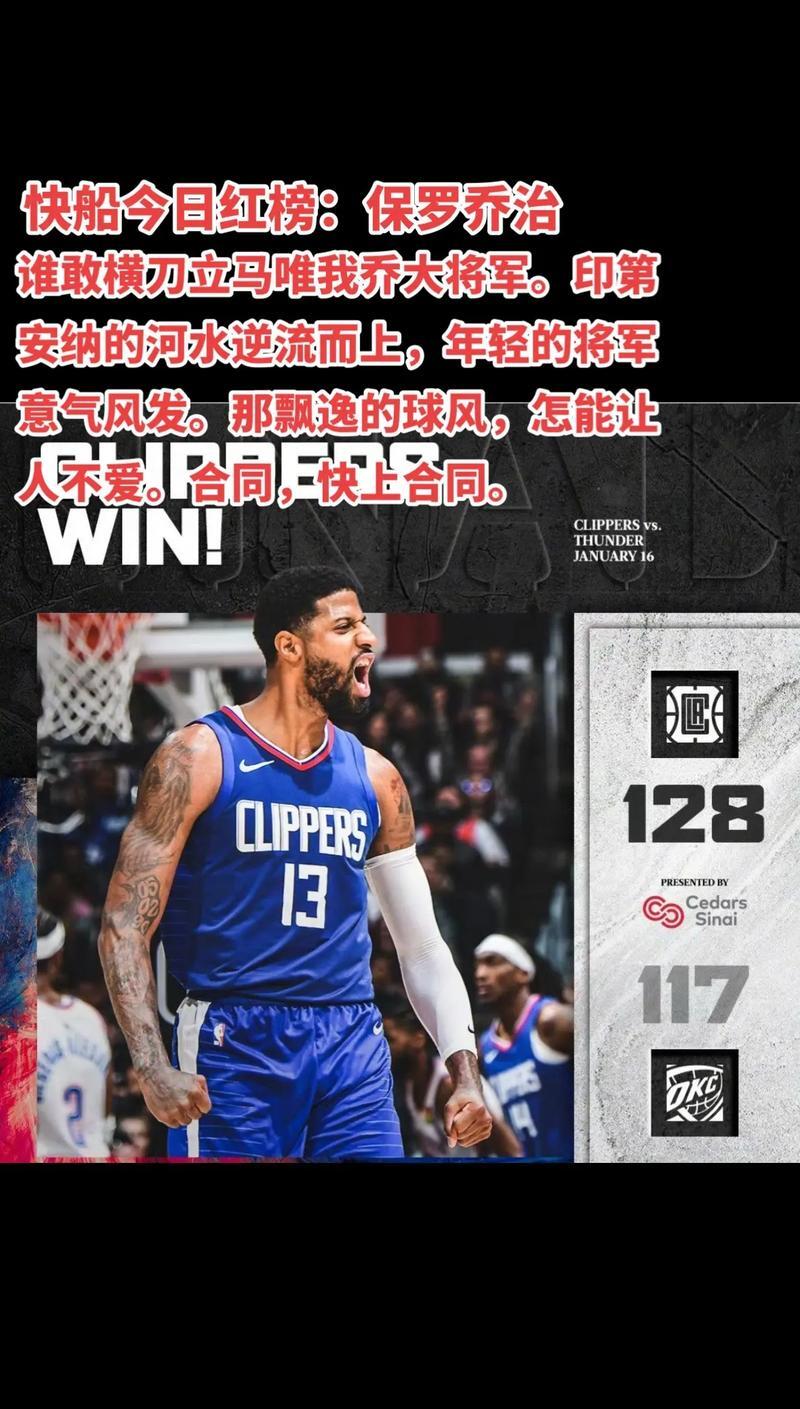 快船卫冕冠军，面对强大对手压力巨大